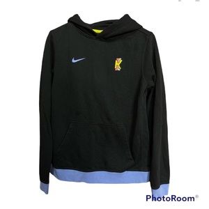✨NIKE Kyrie X "spongebob" Big Kids' (boys') Pullover Hoodie (black)
